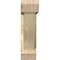 Ekena Millwork Traditional Slat Rough Sawn Bracket w/ Offset Brace, Douglas Fir, 6"W x 22"D x 22"H BKT0604X22X22TRA06RDF - alternate 3